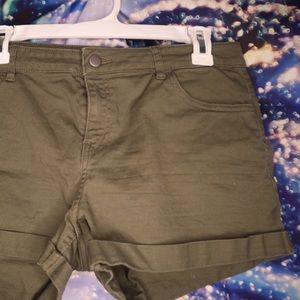 Jade Green Shorts